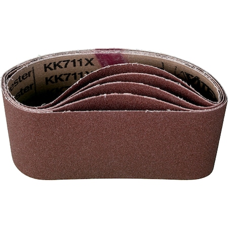 Pferd 3-1/2" x 15-1/2" Coated Portable Belt - Aluminum Oxide - 80 Grit 49315